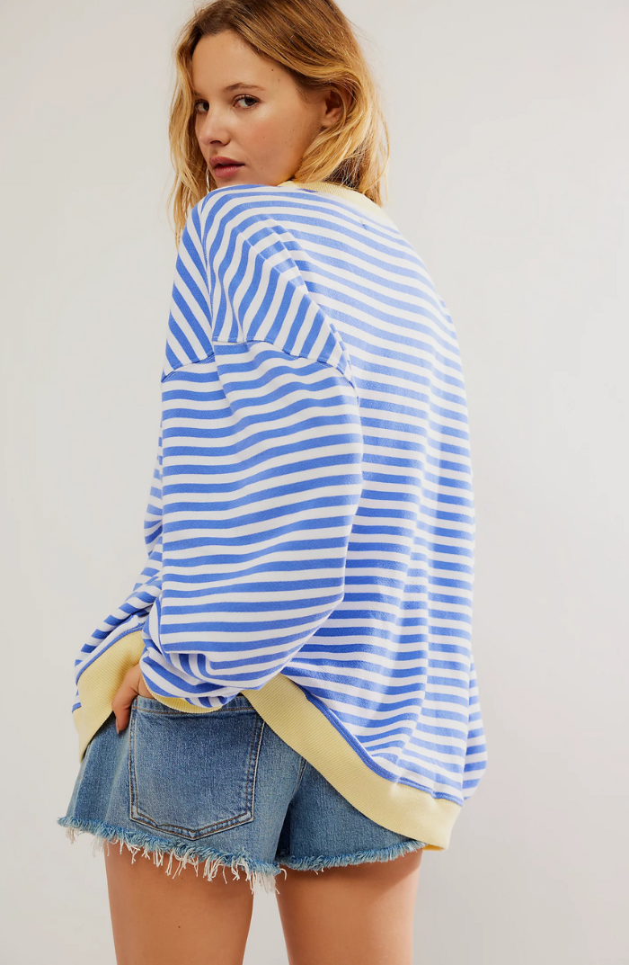 Solenn - Cozy Stripes Sweatshirt