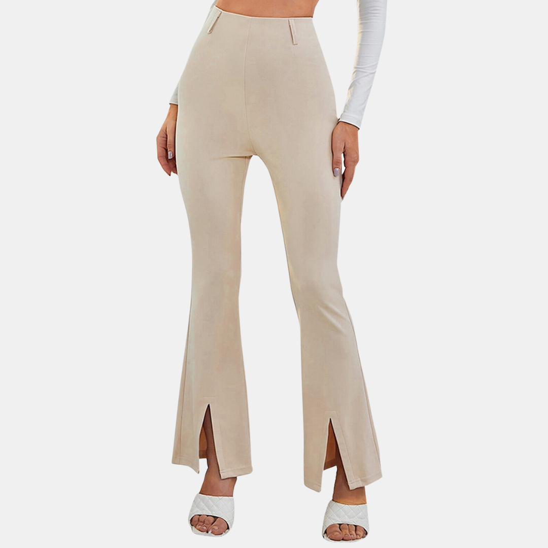 Stylish flared trousers