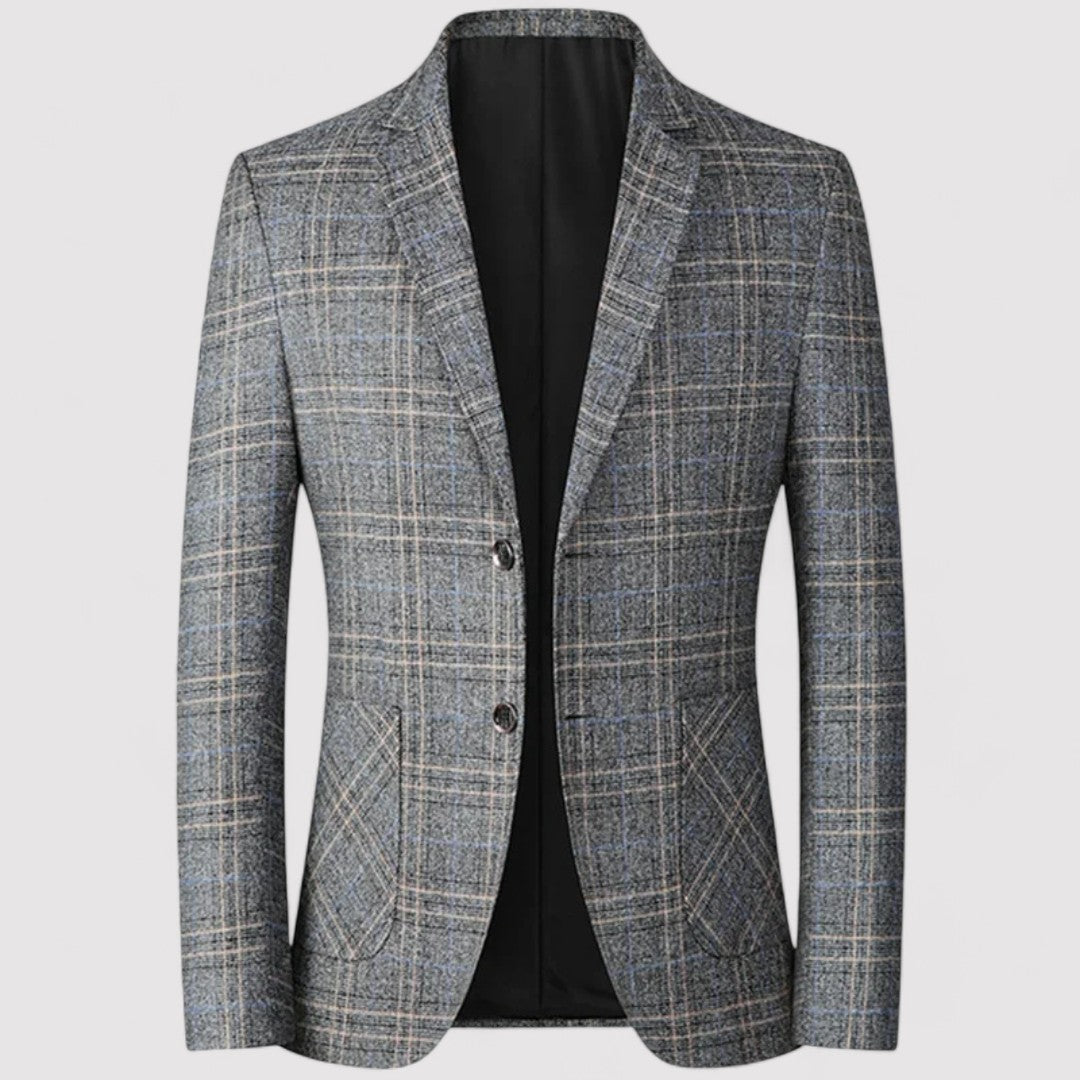 Ancien | Men's British Plaid Formal Jacket