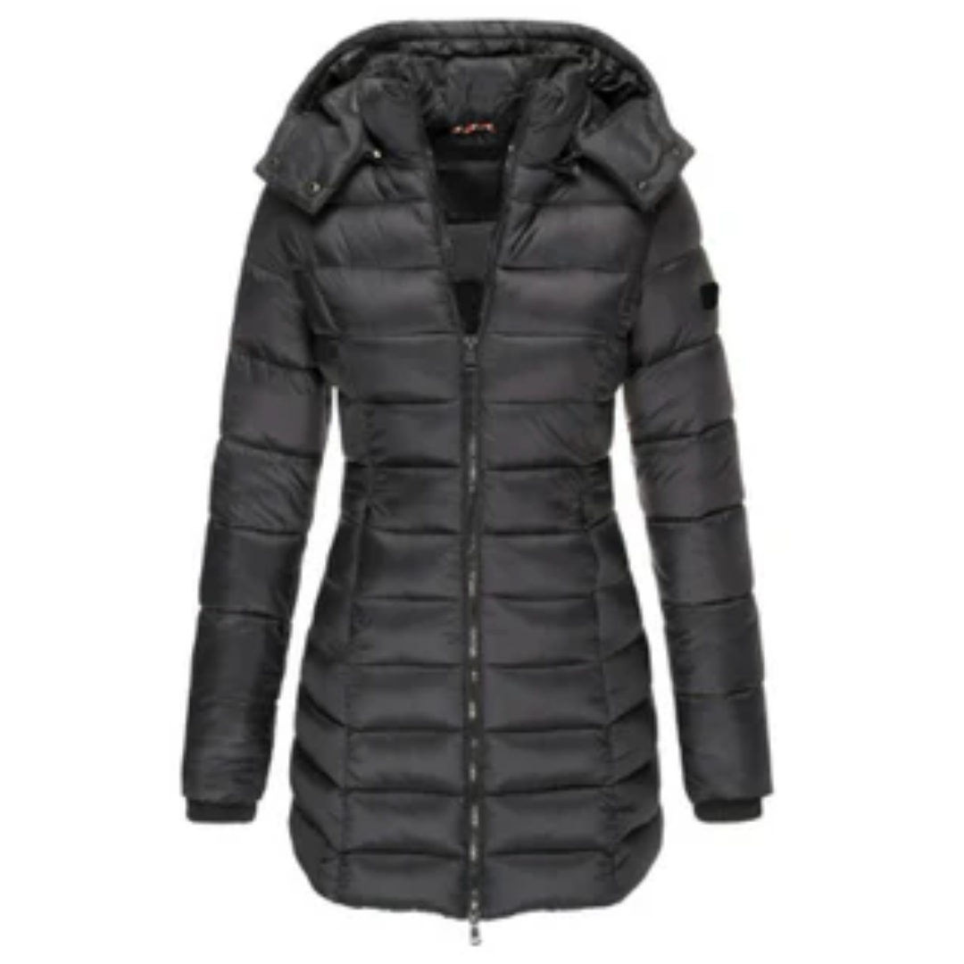 Jayne | Winter Long Puffer Jacket For Women