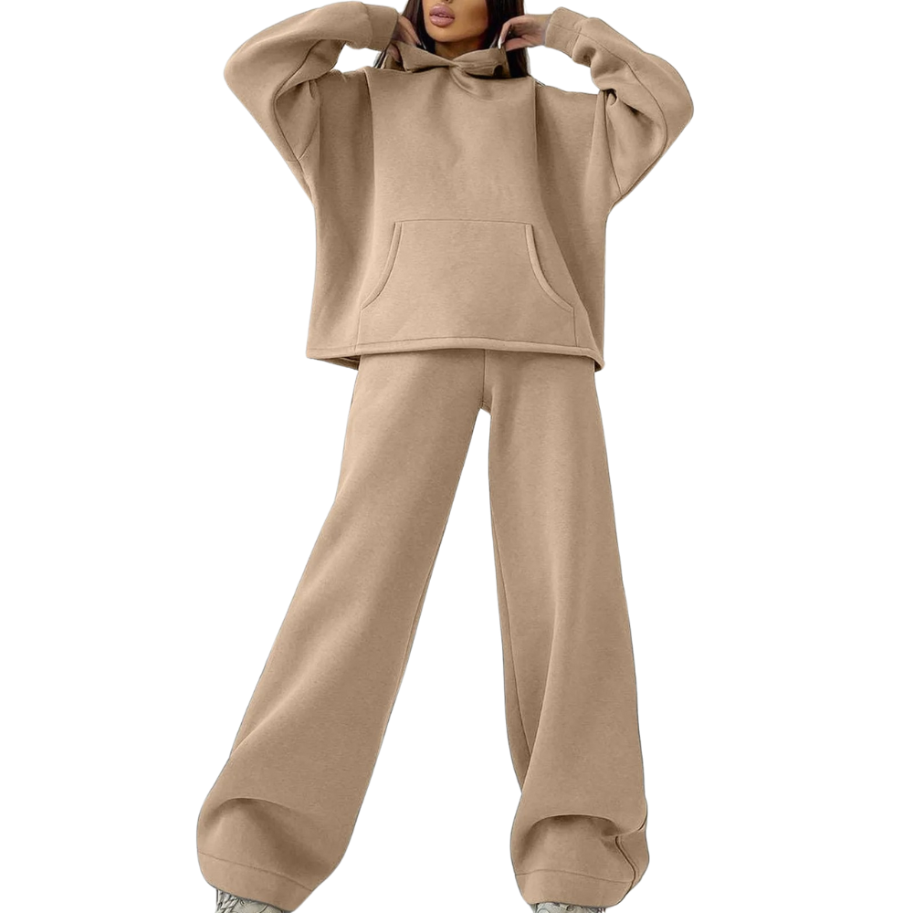 Diana - Women's jogging suit - Oversized - Hoodie and jogging pants - Cotton blend