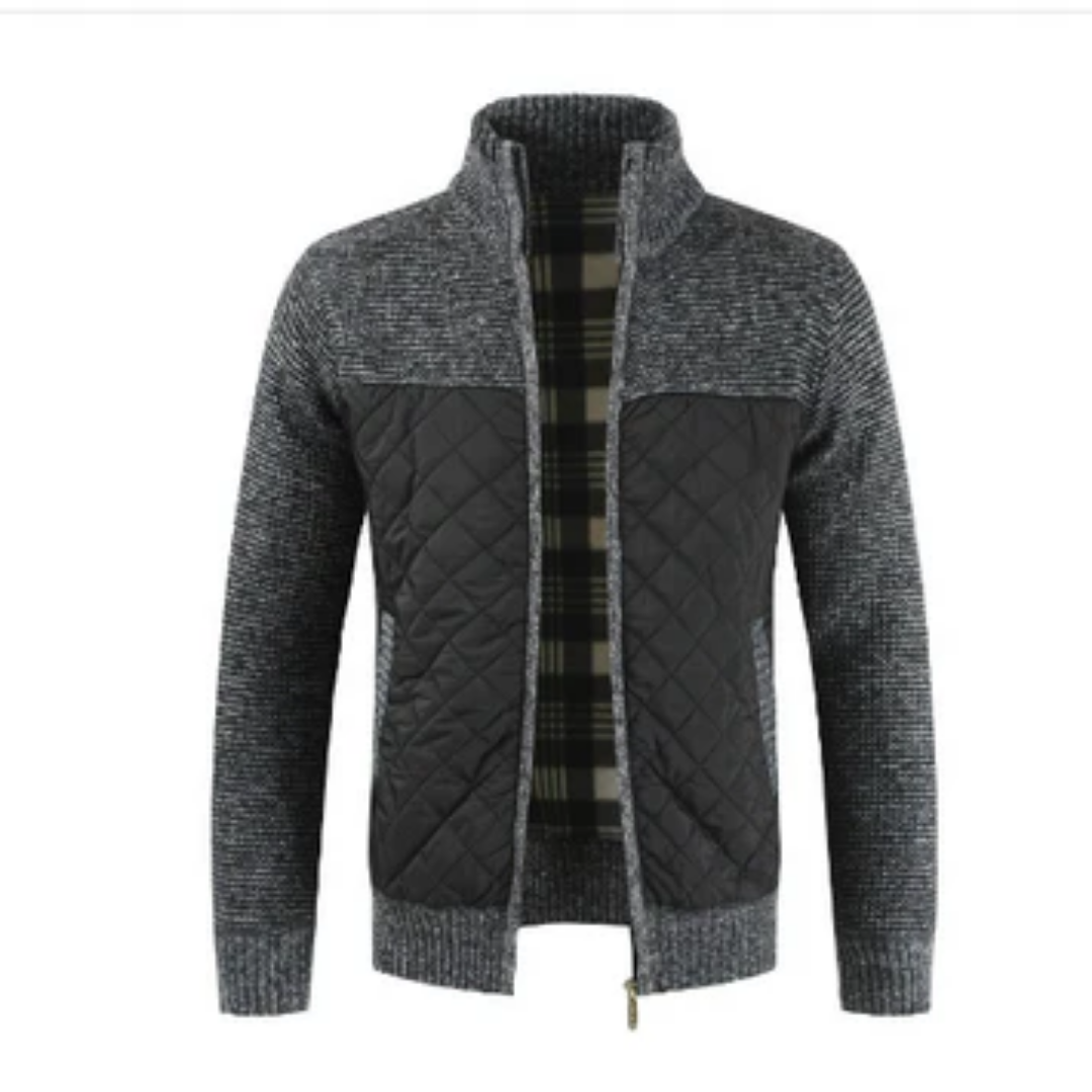 Gru | Winter Quilted Zip Up Jacket For Men