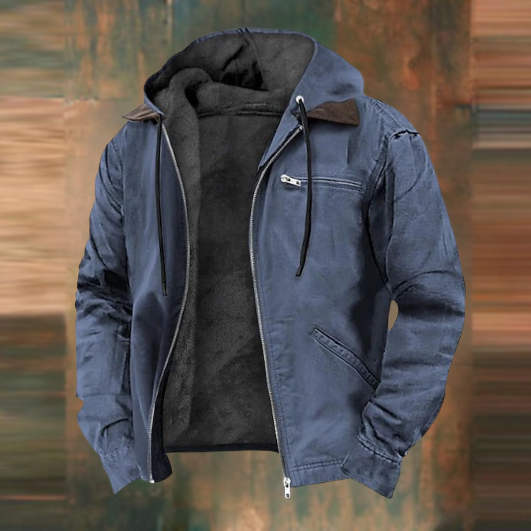 Benad | Winter Zipper Hooded Jacket For Men