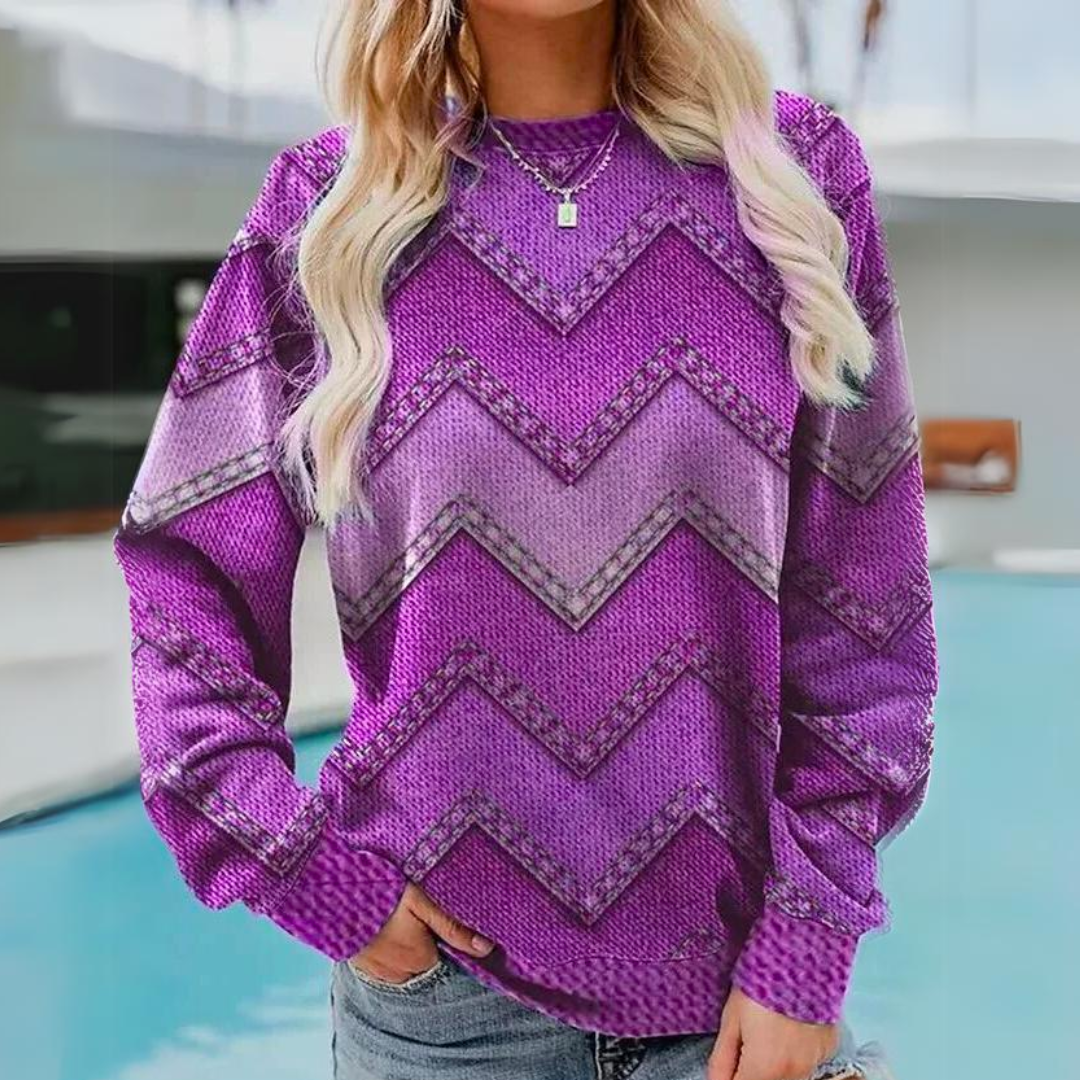 Colourful Retro Sweater