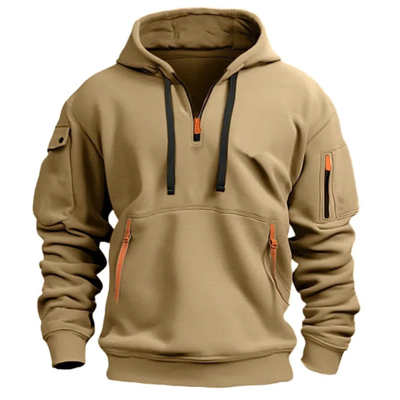 Joan™ - Men's Sports Hoodie with Hood