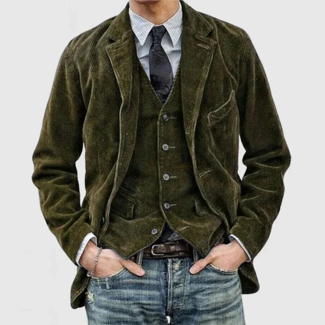 Lysander | Winter Warm Button Down Coat For Men