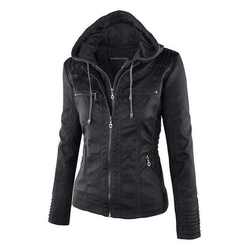 Persephone leather jacket