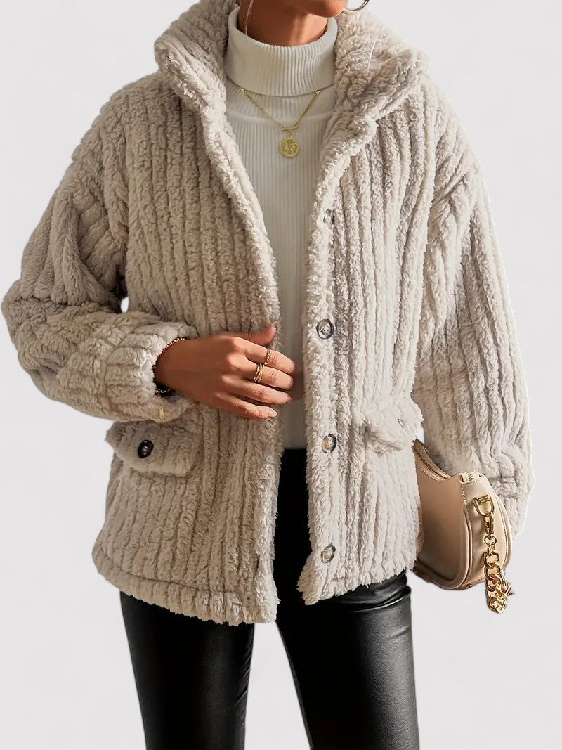 Ancien | Comfortable Teddy Jacket for Women