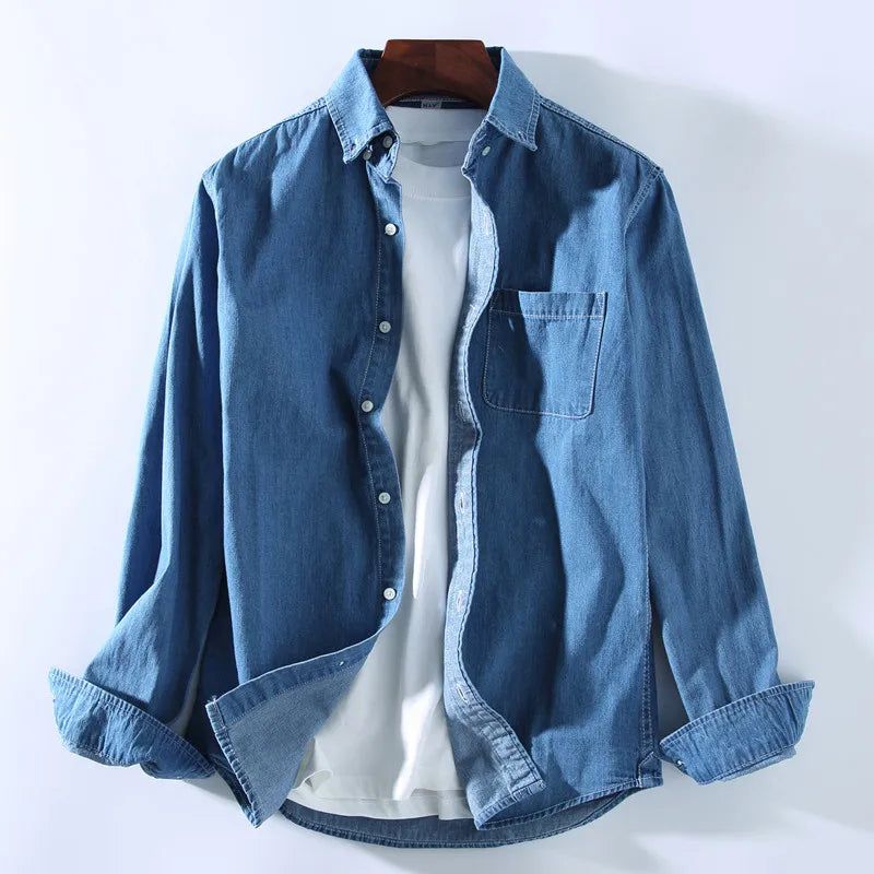 Casual denim shirt