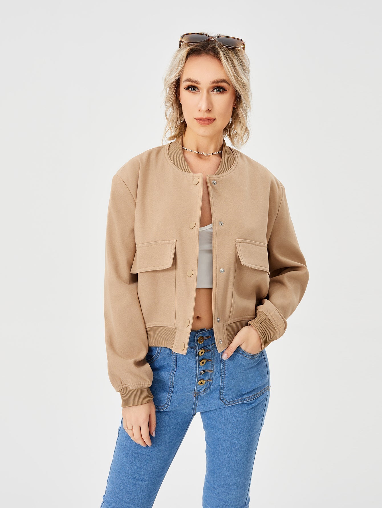 Women's Thin Bomber Jacket