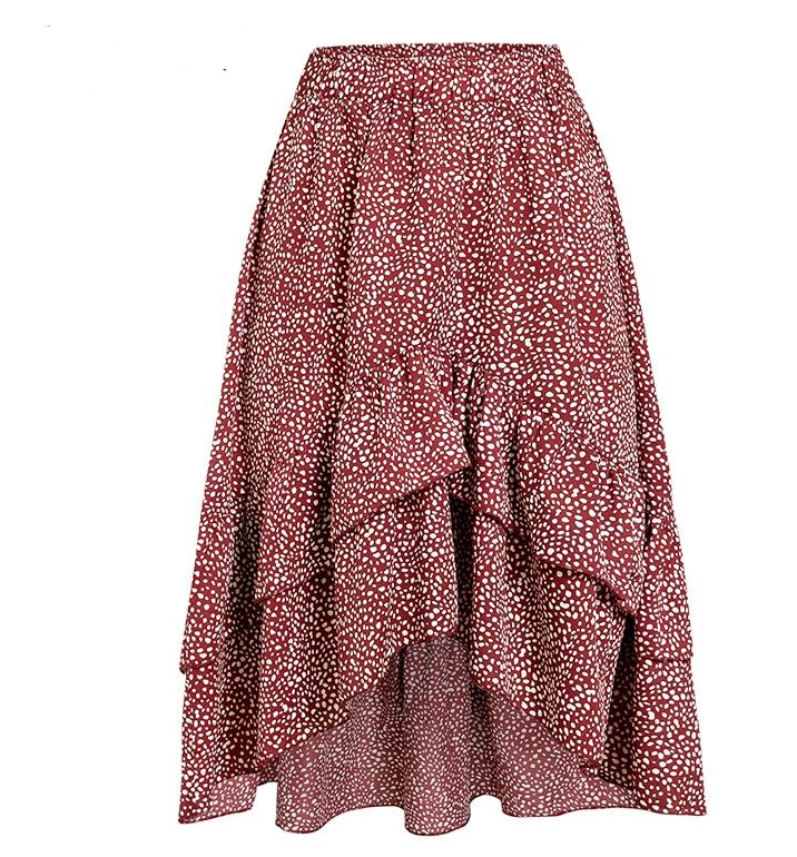 Modern chic casual fashion skirt