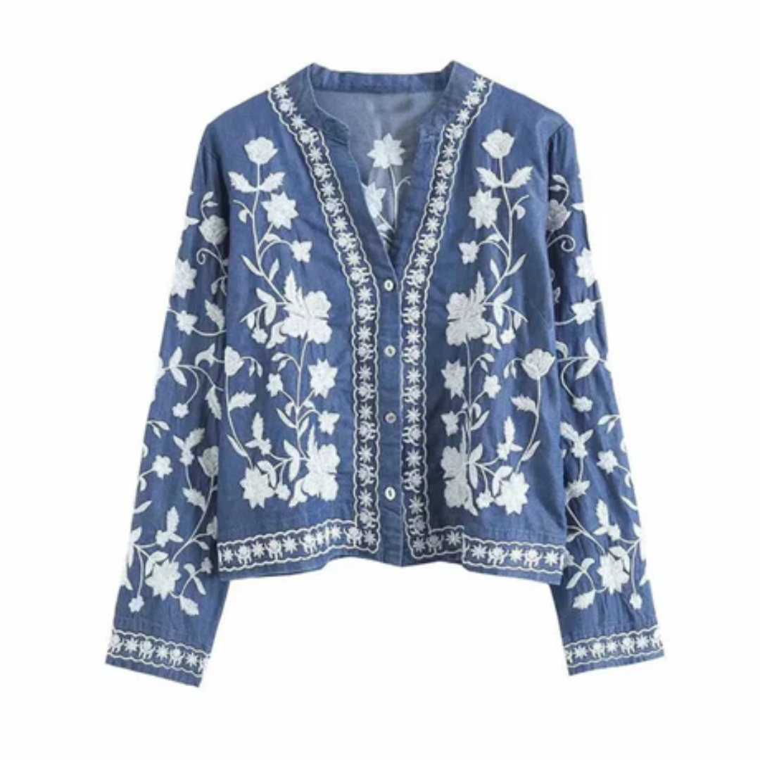 Sierra | Boho V Neck Jacket For Women