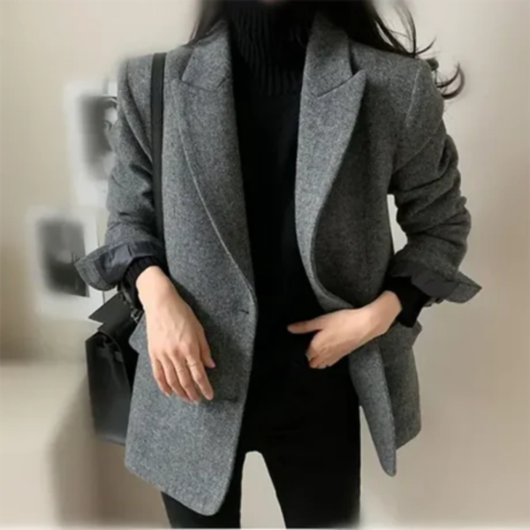 Clarranie  | Stylish Winter Lapel Collar Coat For Women