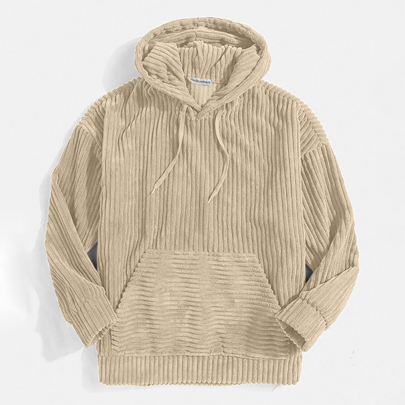 David™ - Corduroy hoodie for men