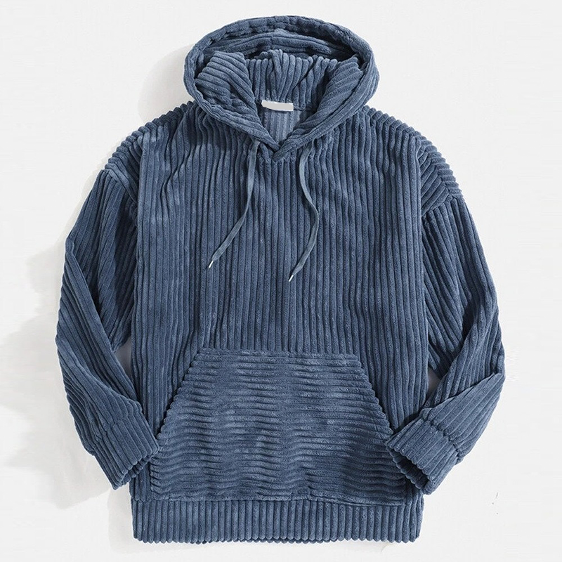 David™ - Corduroy hoodie for men