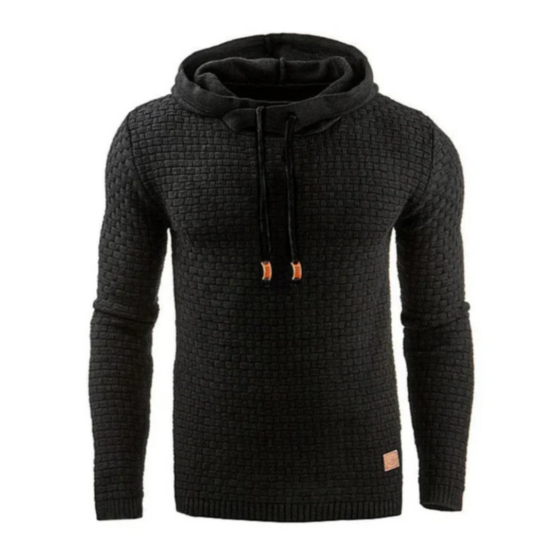 Fabian | Chunky Knitted Hoodie For Men