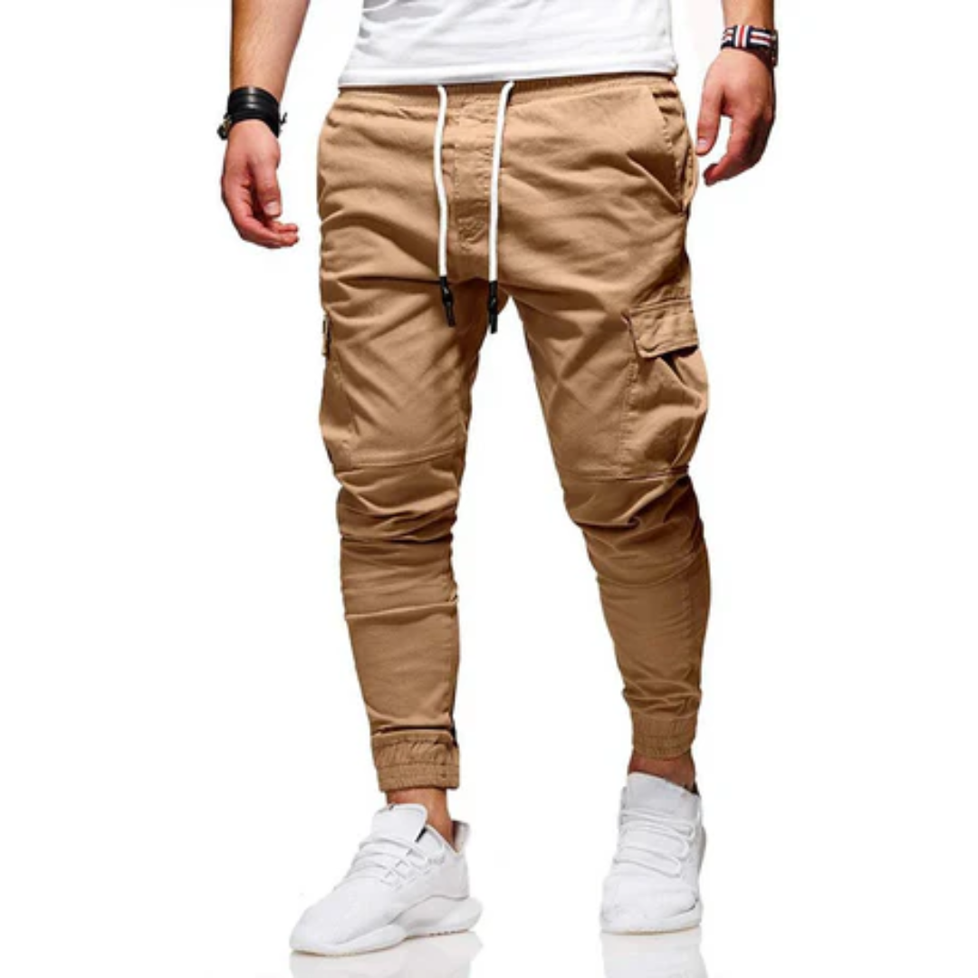 Caspian | Low Rise Fit Cargo Pants For Men