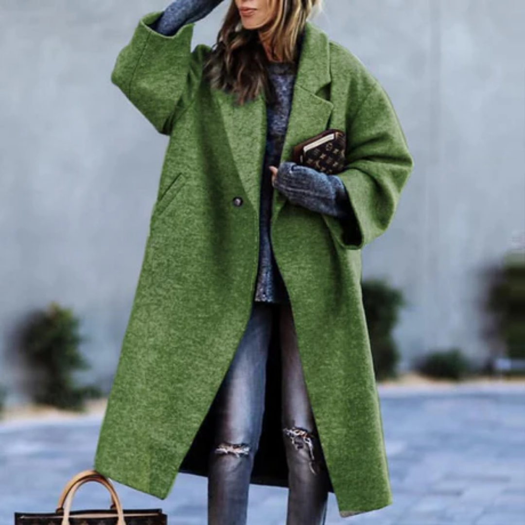 Agnes | Stylish Winter Long Coat For Women