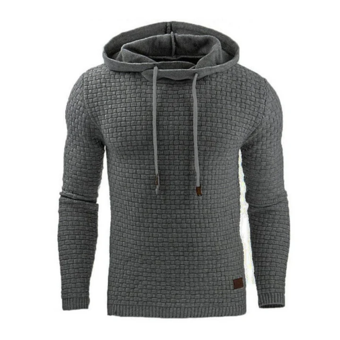 Fabian | Chunky Knitted Hoodie For Men