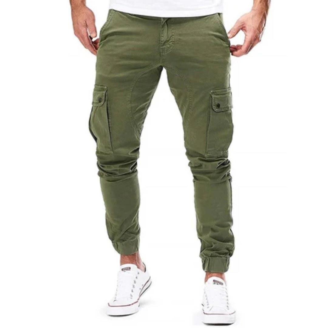 Caspian | Low Rise Fit Cargo Pants For Men