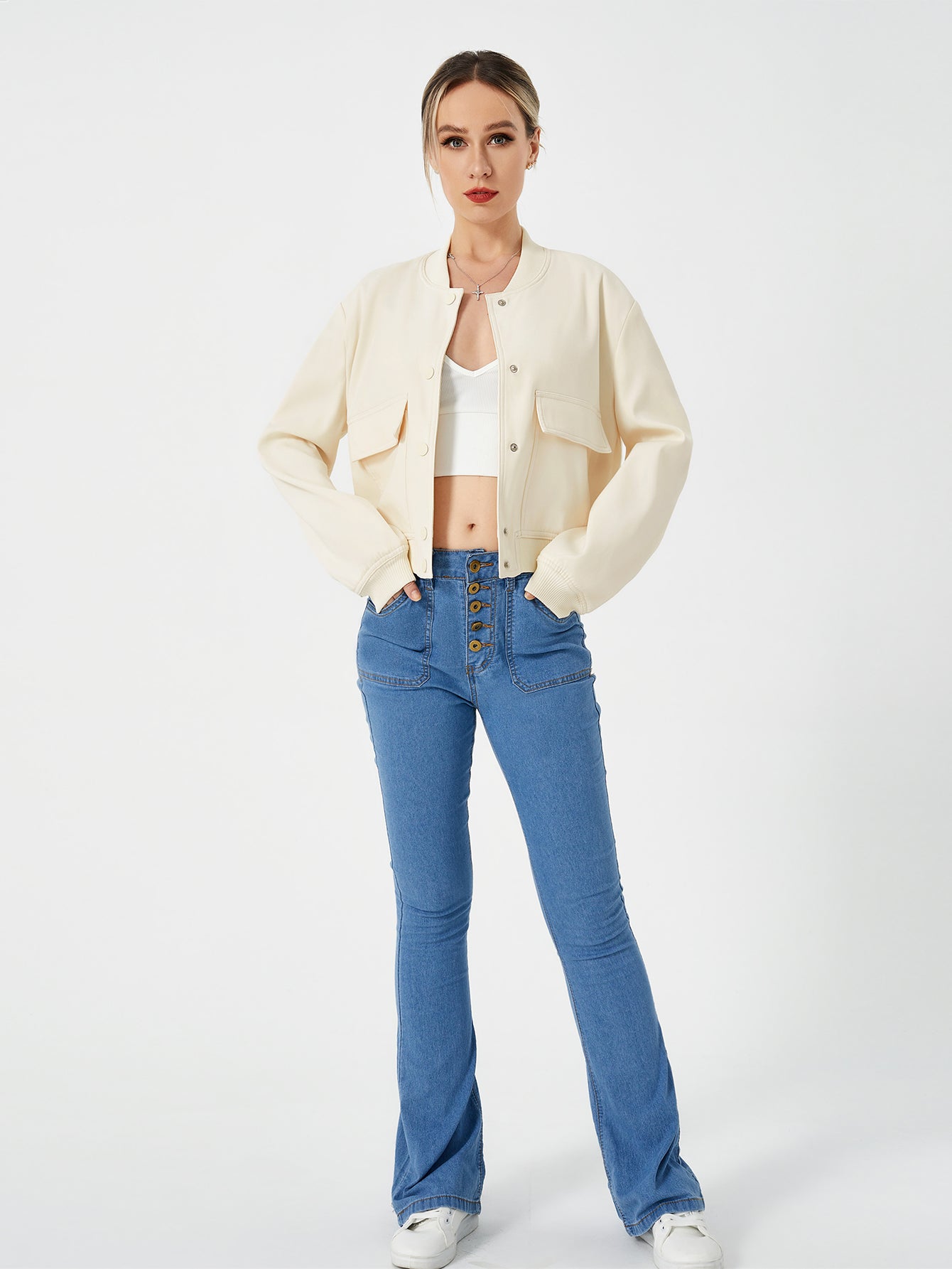 Women's Thin Bomber Jacket