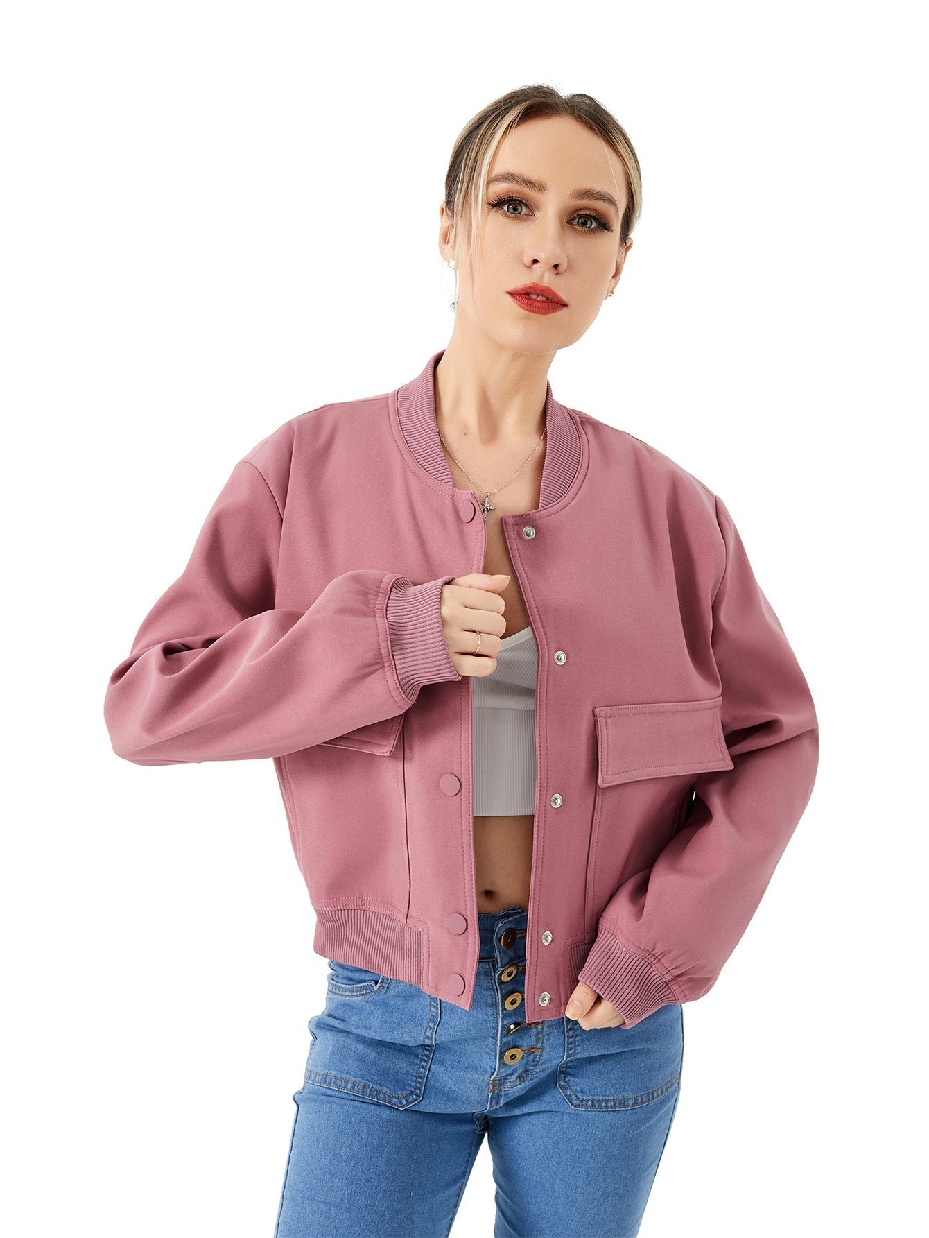 Women's Thin Bomber Jacket