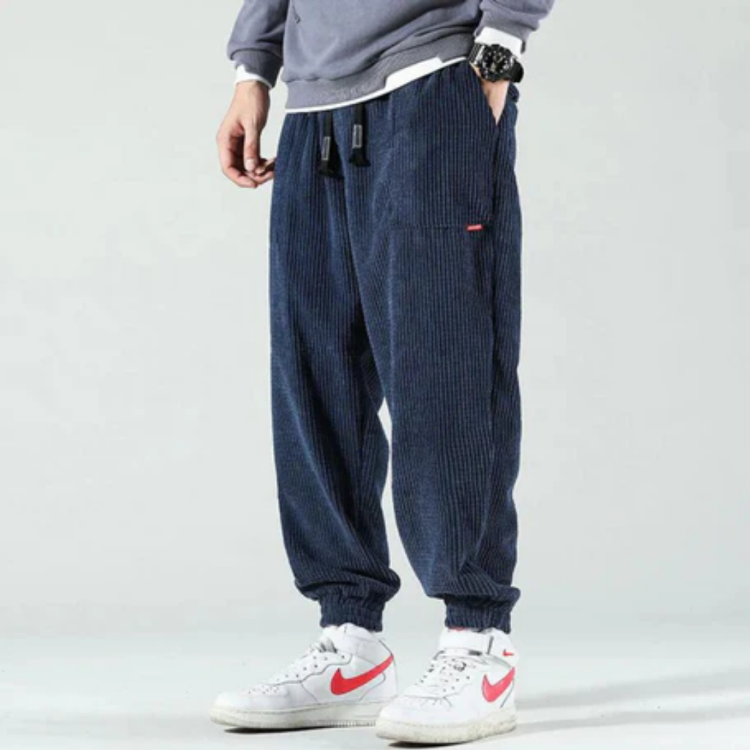 Joffrey | Casual Corduroy Jogger Pants For Men