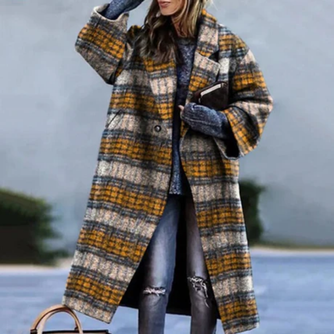 Agnes | Stylish Winter Long Coat For Women