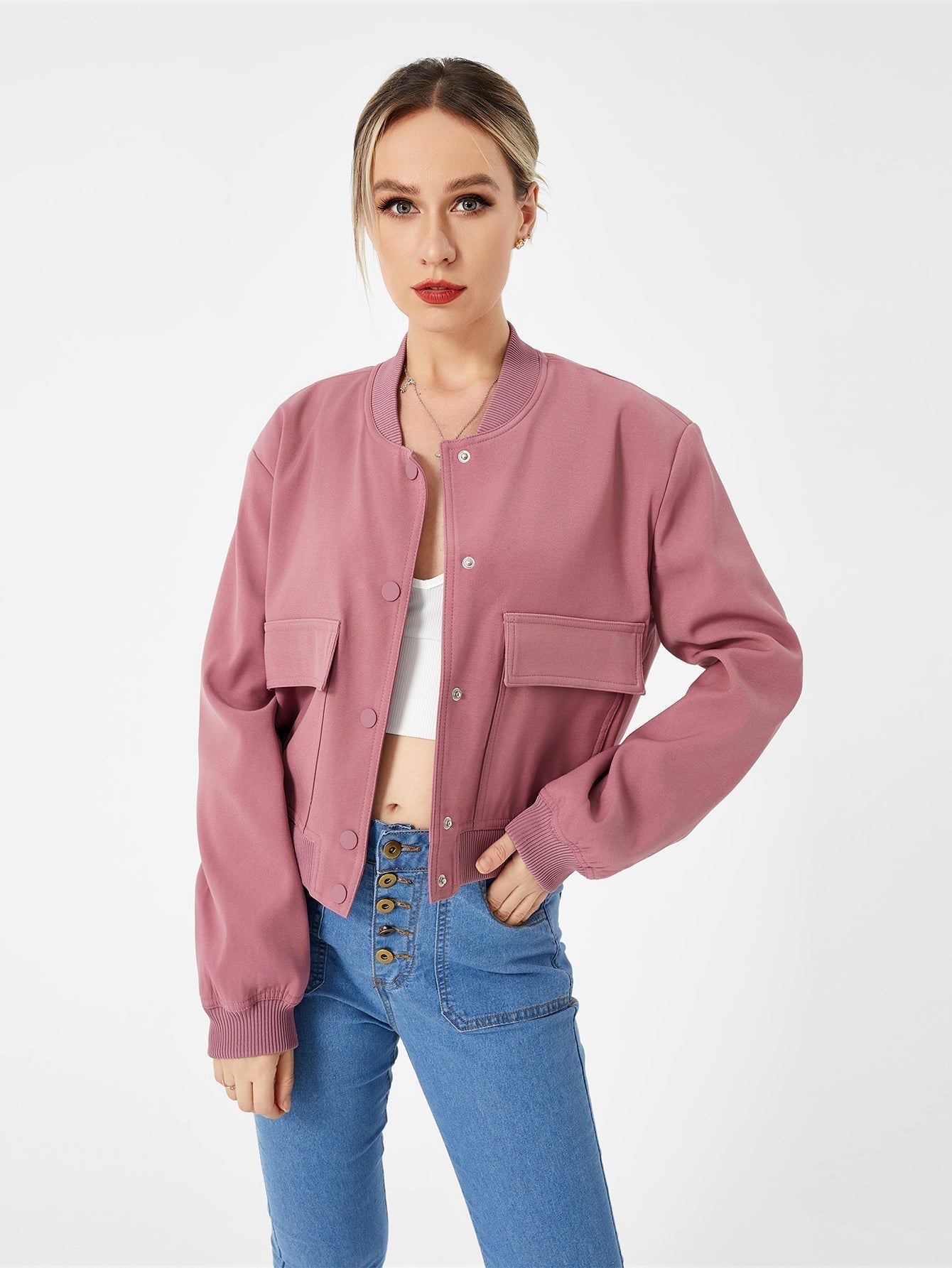 Women's Thin Bomber Jacket