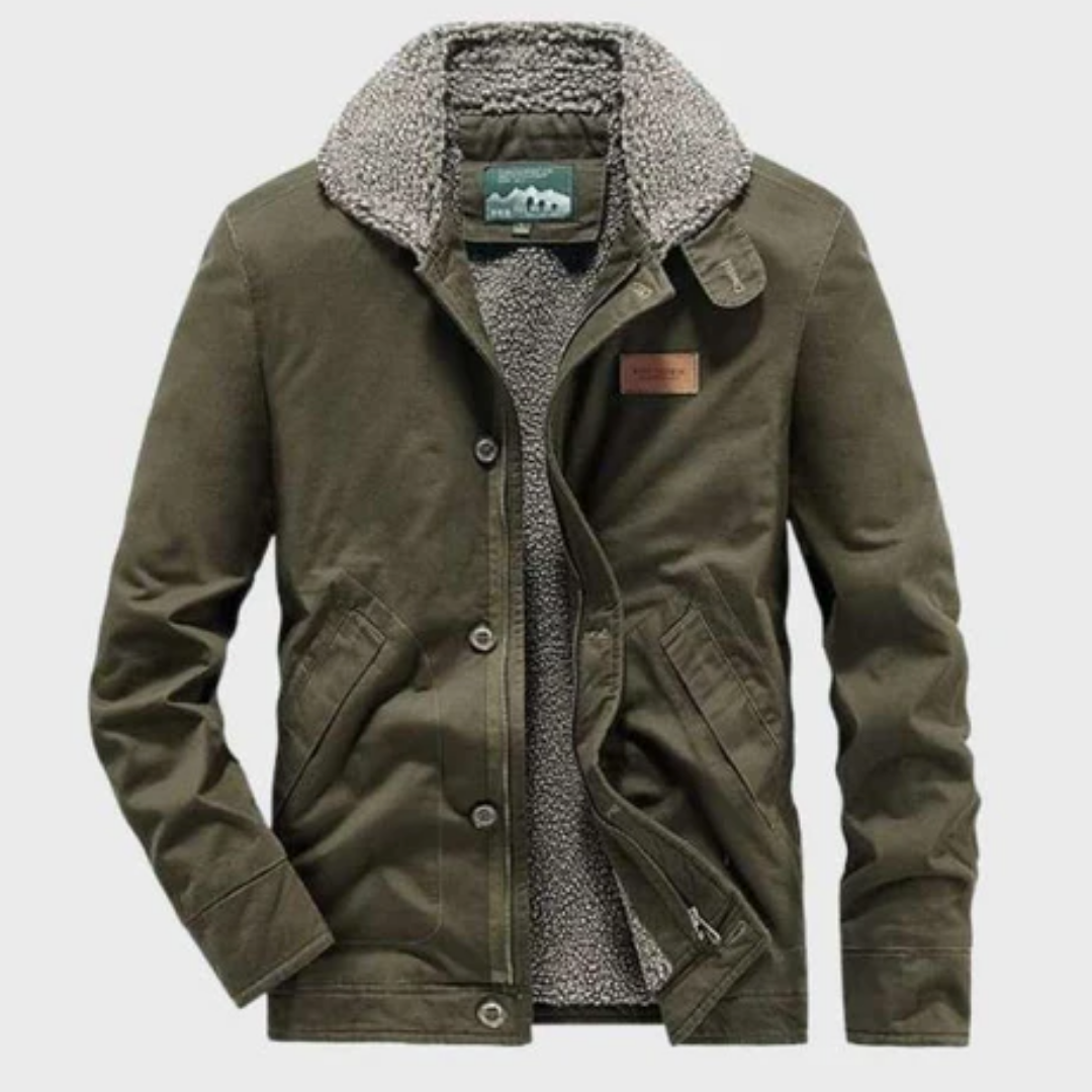 Fred | Winter Warm Zip Up Jacket For Men