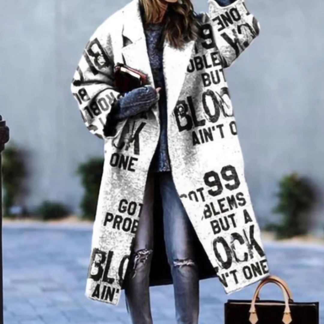 Agnes | Stylish Winter Long Coat For Women