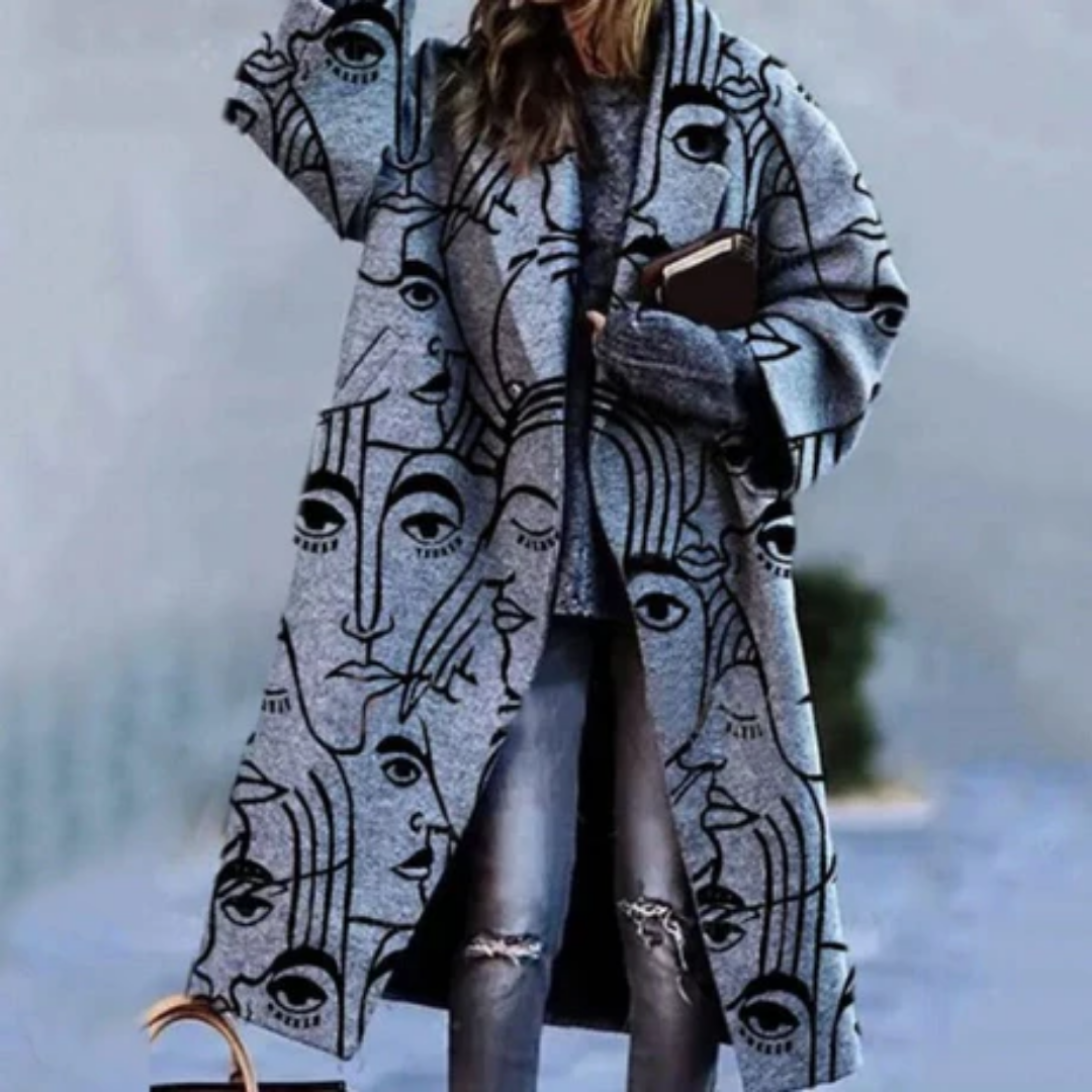 Agnes | Stylish Winter Long Coat For Women