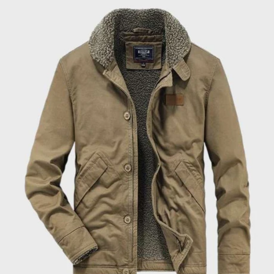 Fred | Winter Warm Zip Up Jacket For Men