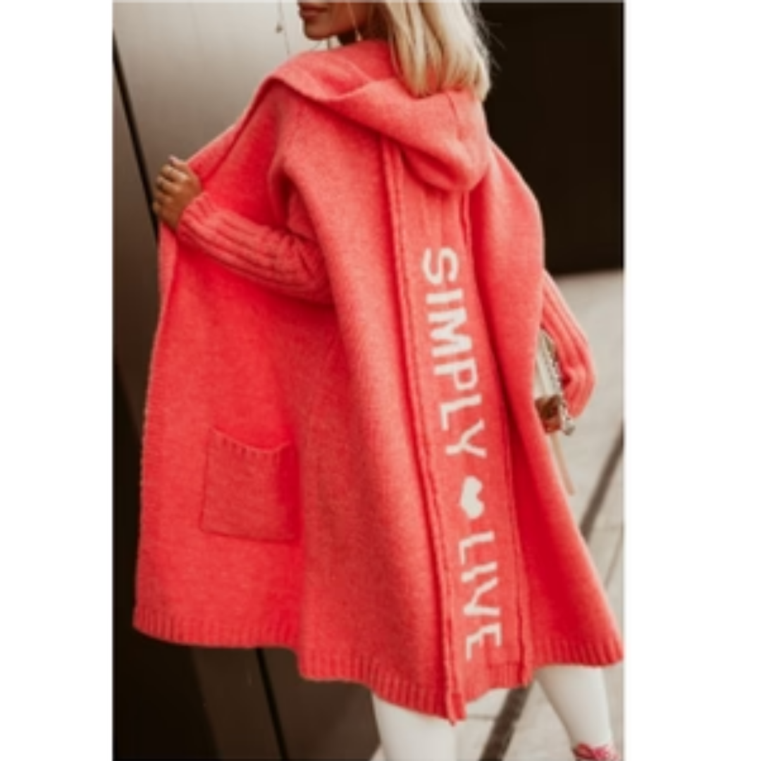 Mally | Winter Oversized Long Hooded Jacket For Women