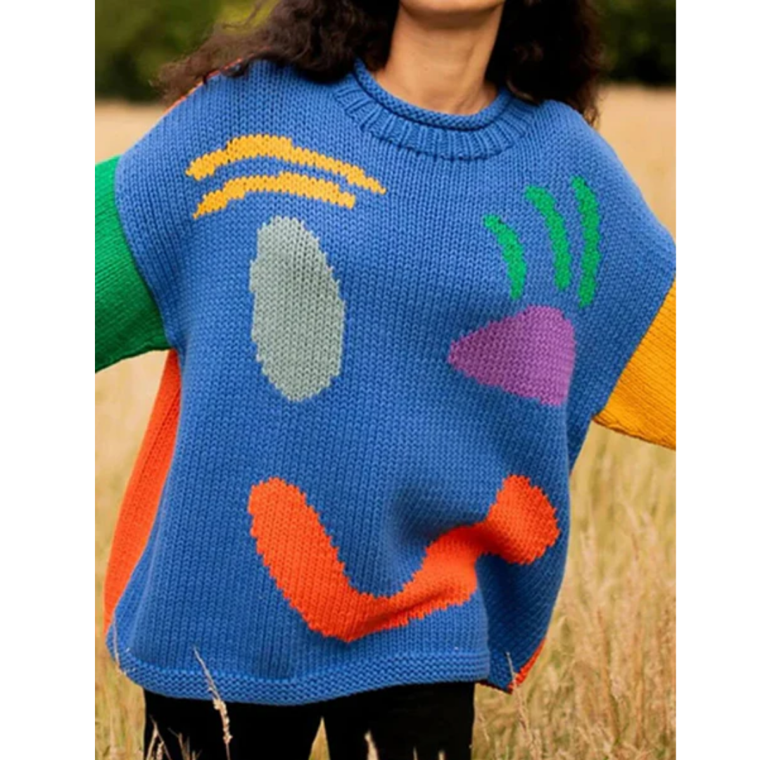 Watson | Oversized Graphic Sweater For Women