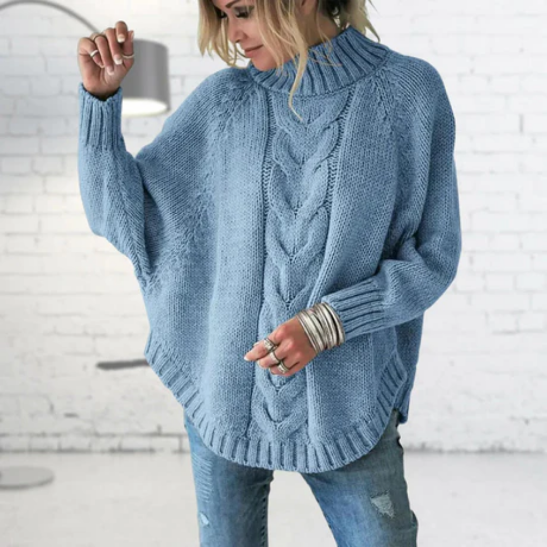 Regan | Oversized Cable Knit Sweater For Women