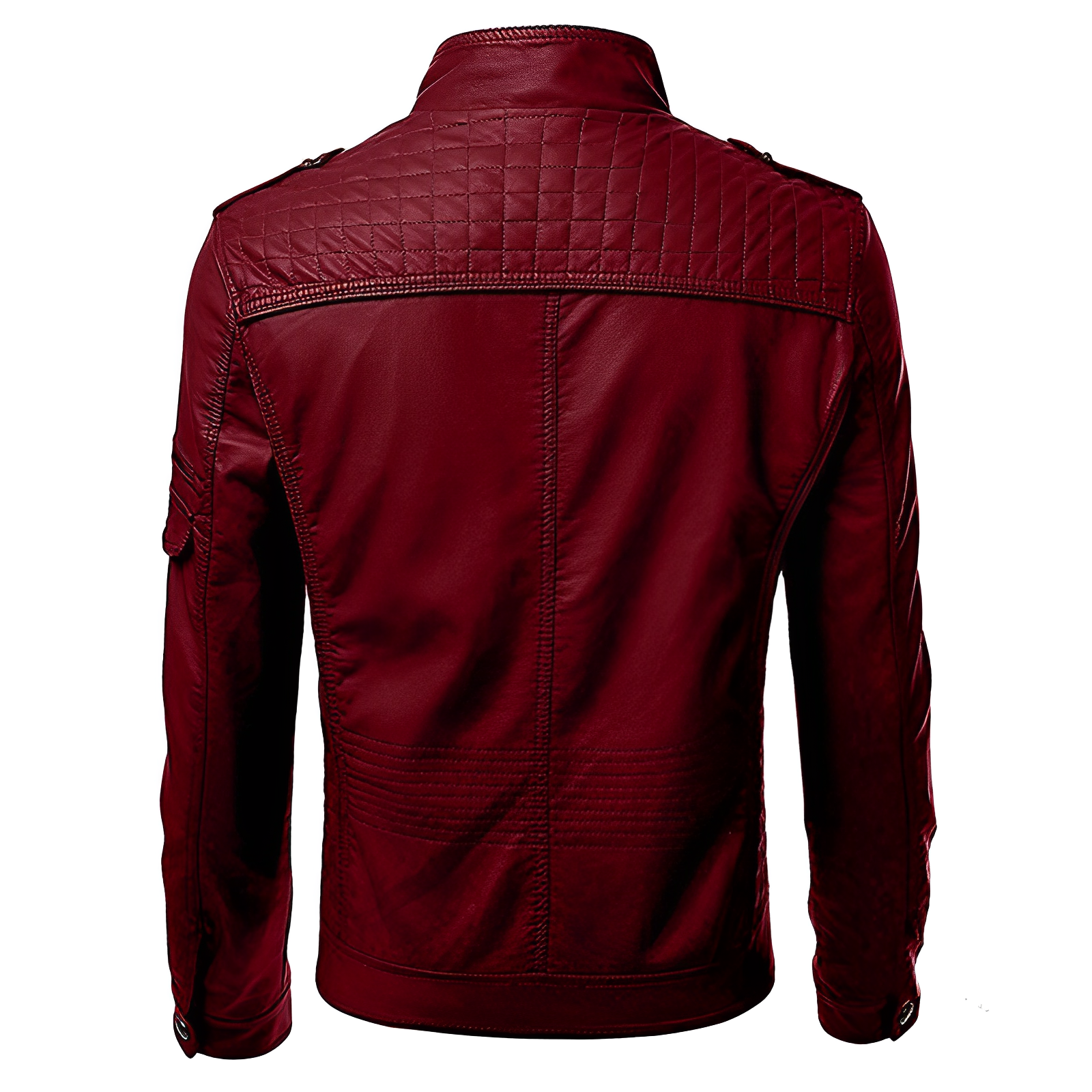 Luxury leather jacket for men