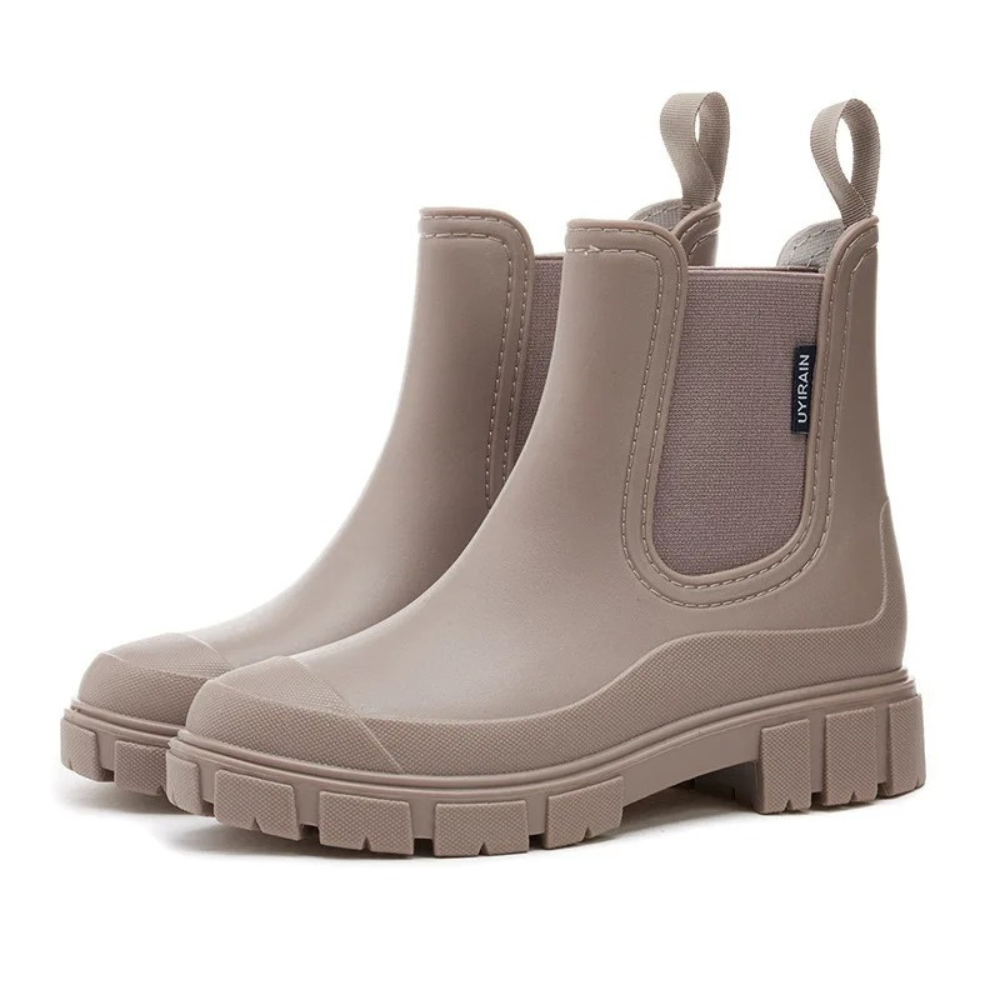 Anna - Waterproof rain boots for women - Comfortable Chelsea boots