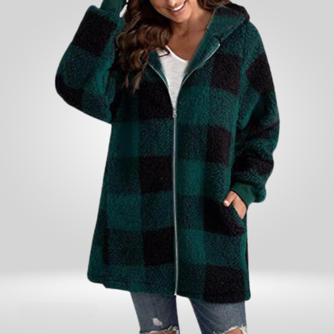 Elegant oversized coat for women