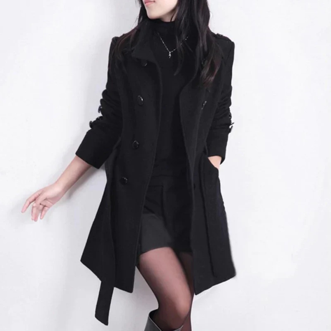 Adriana | Stylish Button Down Winter Coat For Women