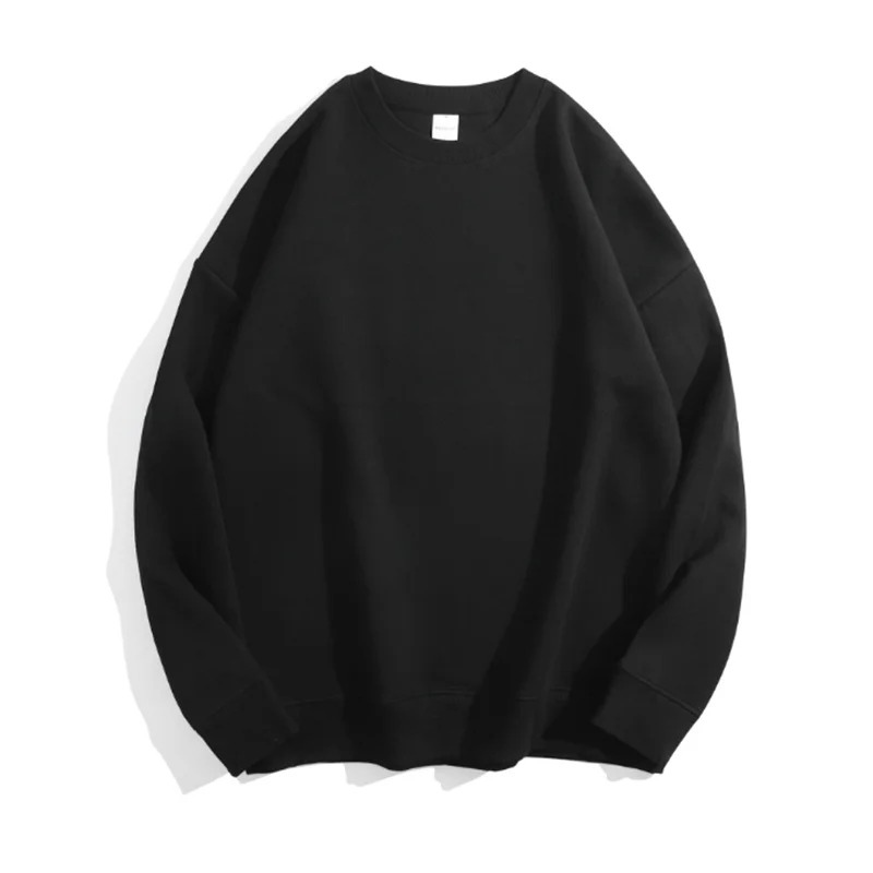 Basic sweatshirt with a round neckline for everyday comfort