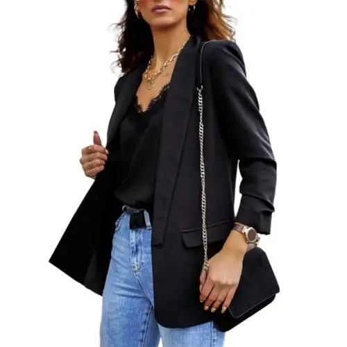 Chic long-sleeved ladies' blazer