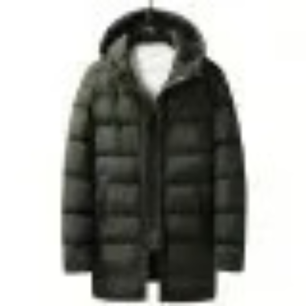 Jaap - Quilted winter jacket for men - detachable hood