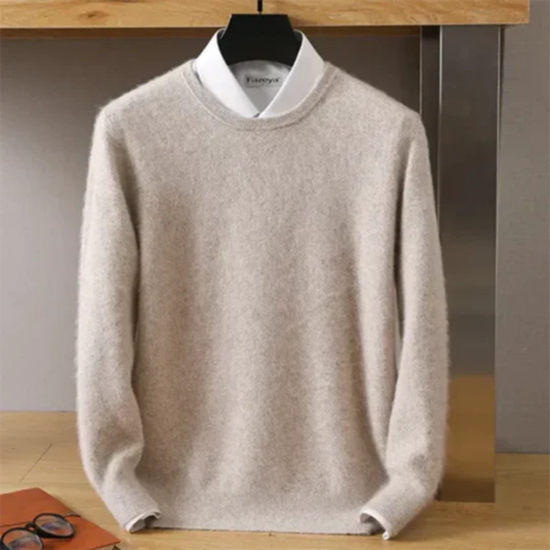 Joshin | Comfortable Winter Round Neck Sweater For Men