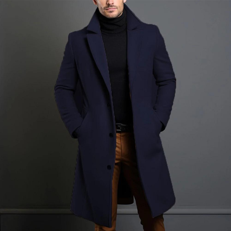 Classic elegant coat for men