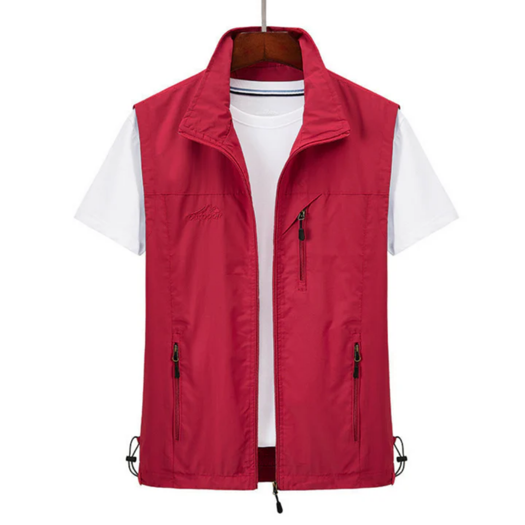 Gab | Stylish Zip Up Vest For Men