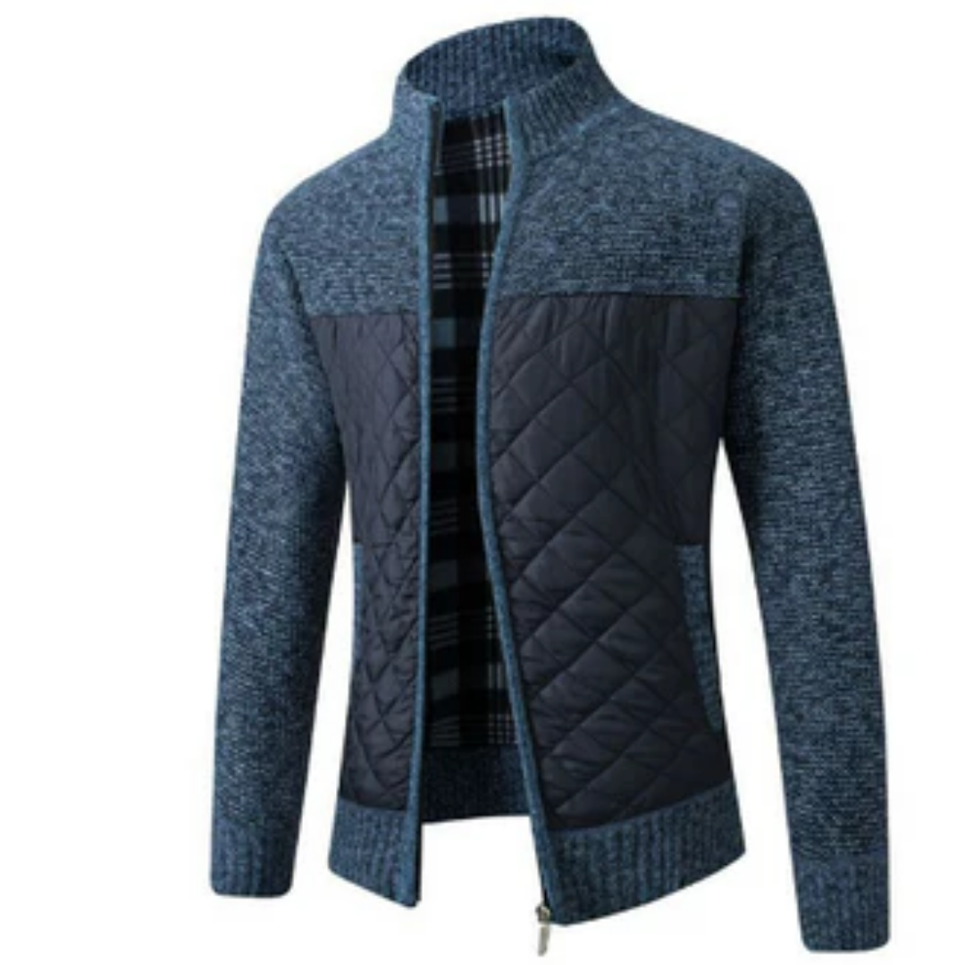 Gru | Winter Quilted Zip Up Jacket For Men