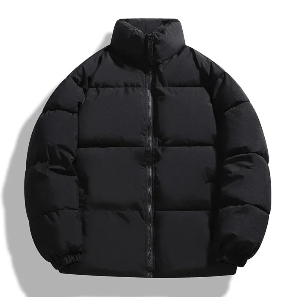 Jay - Quilted winter jacket with high collar