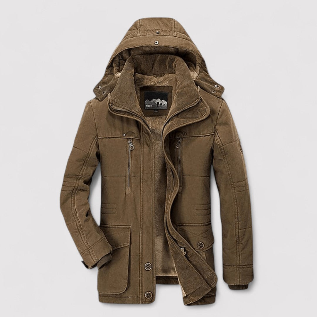 Ancien | Men's Outdoor Winter Jacket with Wool Inner Lining