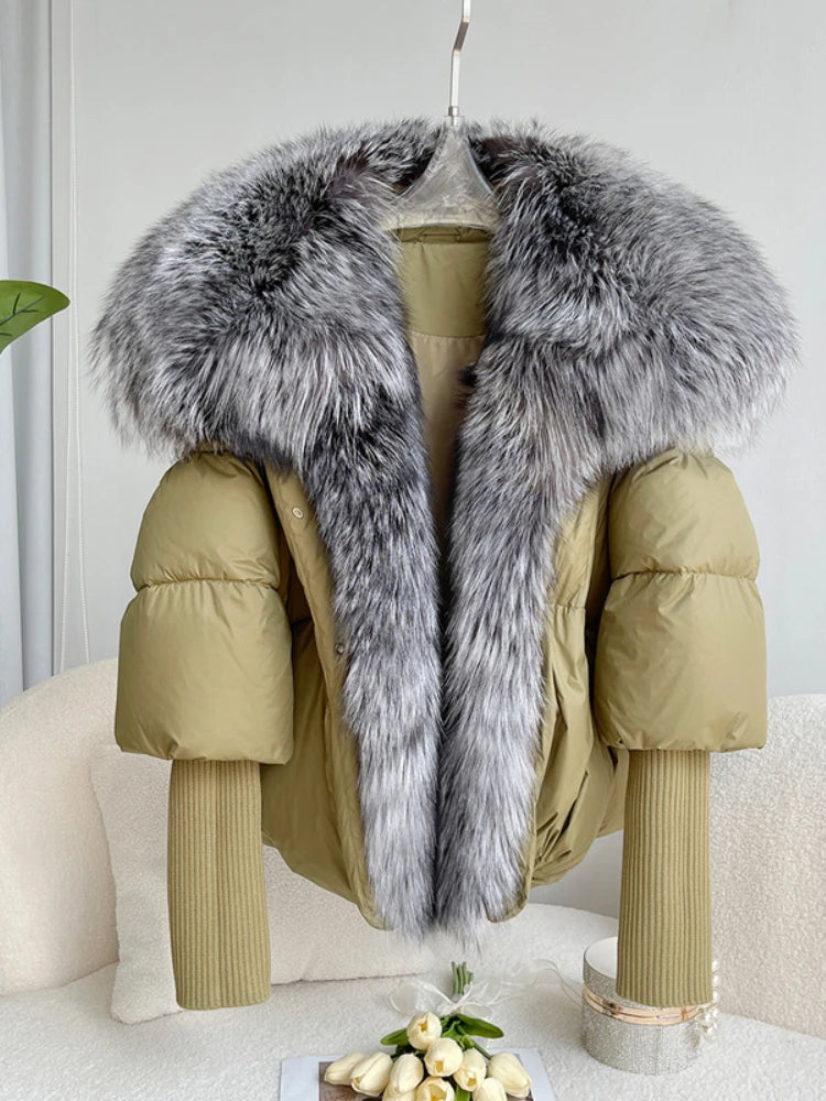 Chic women's winter coat